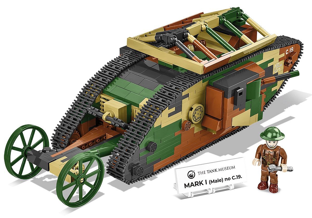 Mark I Male no C.19 COBI 2993 World War I Cobi.eu